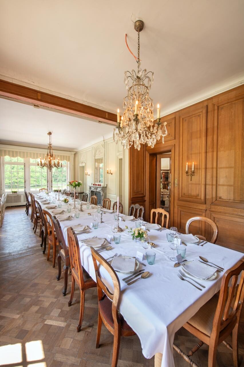 Domaine de la Nèle — the banquet hall