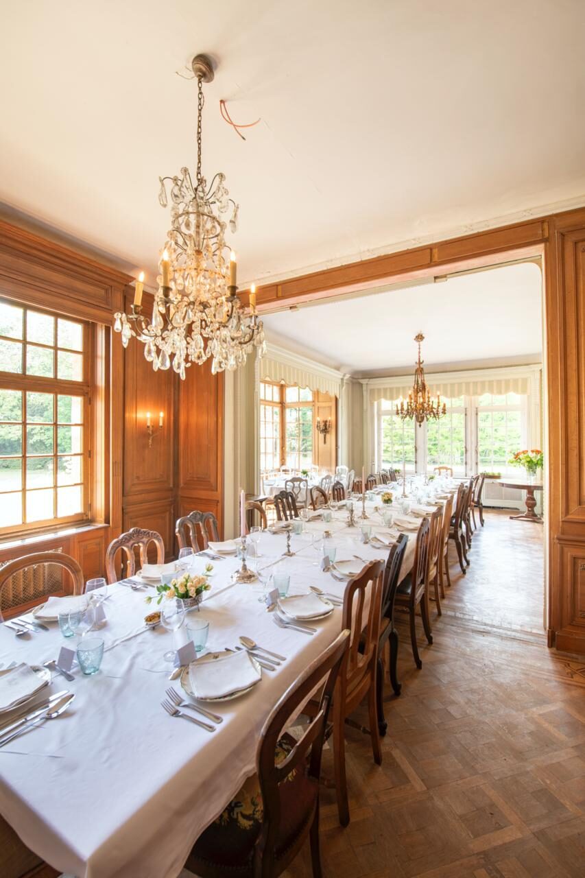Domaine de la Nèle — the banquet hall