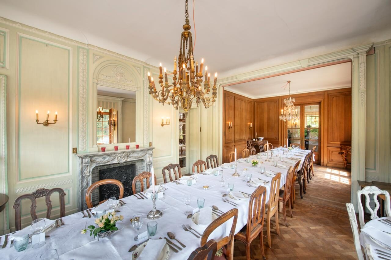 Domaine de la Nèle — the banquet hall