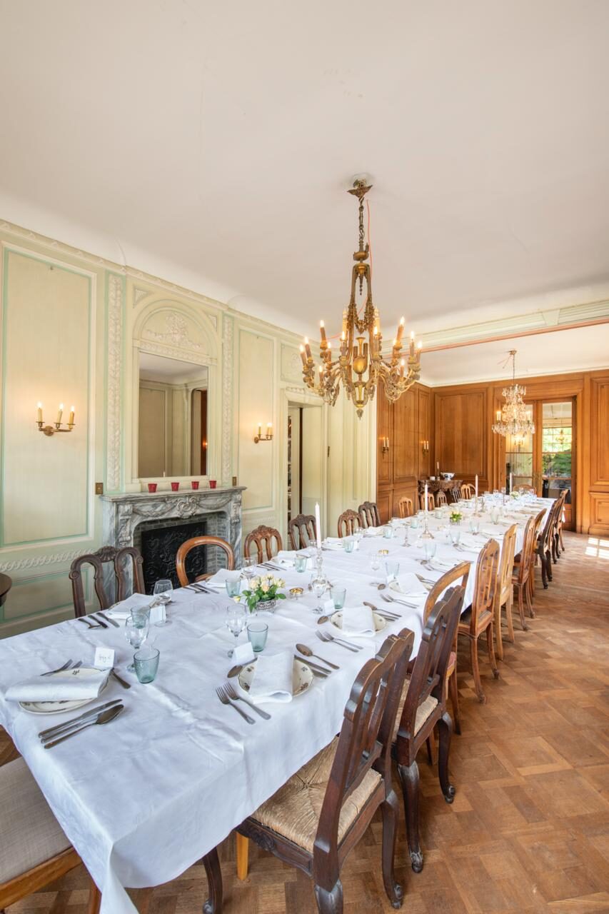 Domaine de la Nèle — the banquet hall