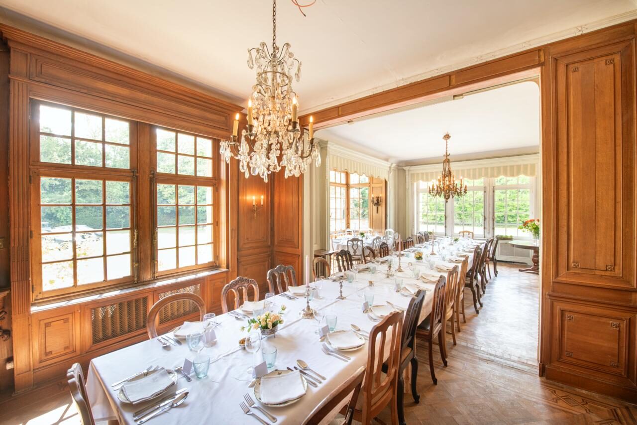Domaine de la Nèle — the banquet hall