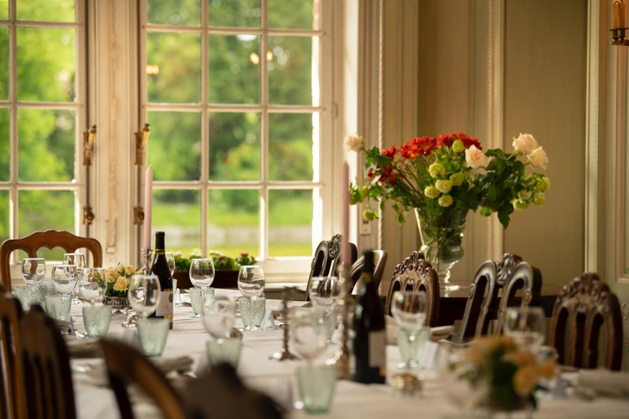 Domaine de la Nèle — the banquet hall